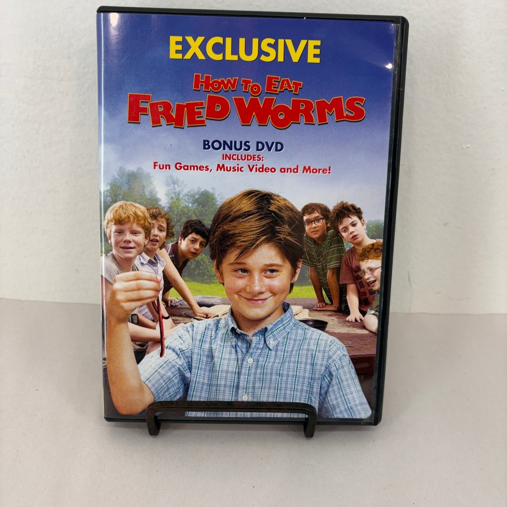 How To Eat Fried Worms Exclusive Bonus DVD New Line Home Entertainment Comedy